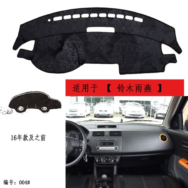 

tommia for swift 06-16 dashboard pad cover dash mat anti-sun velvet instrument