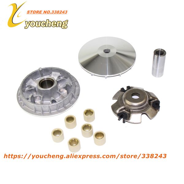

water cooled cf250 engine motorcycle atv high performance variator kit with roller drive pulley scooter moped zdl- cf250 v3 v5