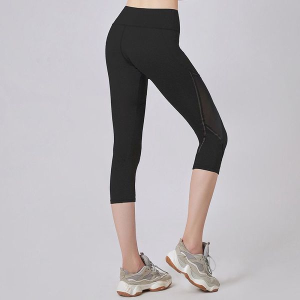 

women high waist fitness seamless capris leggings quick dry tracksuit sports training workout tight yoga pants push up sweatpant, White;red