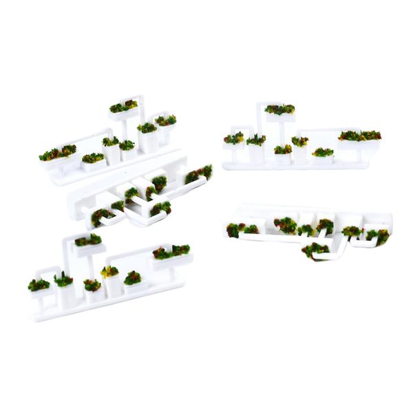 

5pcs diy fairy garden pergola model accessories decor miniature doll house