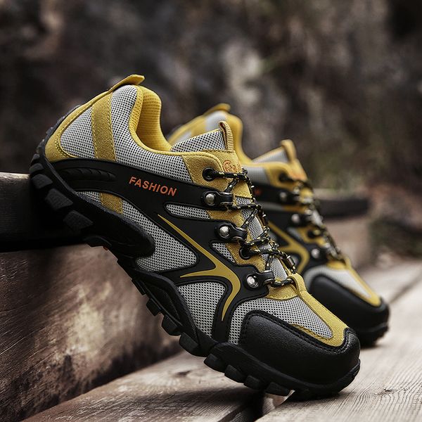 

men's hiking shoes 39-45 breathable outdoor trekking shoes sneakers men tactica mountain climbing zapatillas hombre