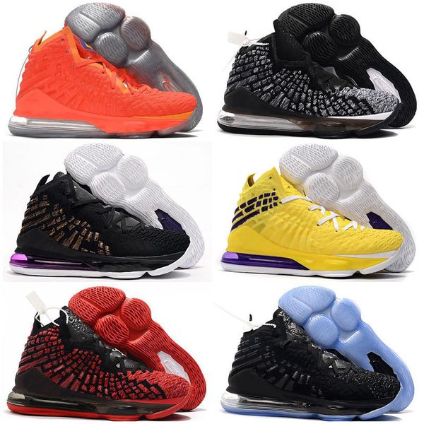 

2020 new high qaulitys ashes ghost lebron 17 kids basketball shoes arrival sneakers 17s mens casual 17s king sports shoes, Black