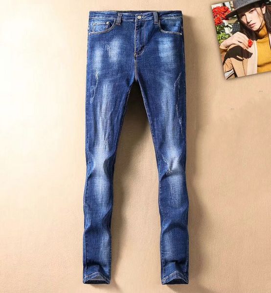 

2020 нове мђжкие джин вокое каево мђжкие джин онкие поведневне бѬк, Blue