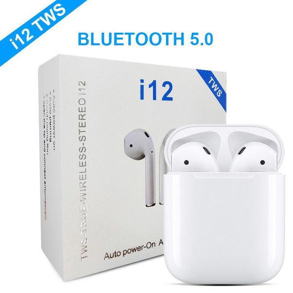 

i12 TWS сенсорные беспроводные наушники с всплывающим окном V5.0 Bluetooth наушники ture сте