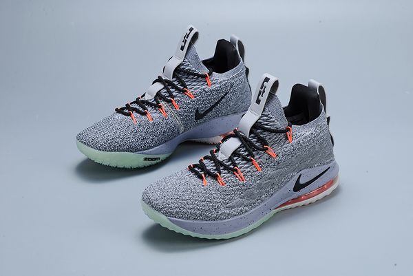 

2018 James Ashes Ghost Lebron 15 Basketball Shoes Arrival Sneakers 15s Mens Casual 15 King James sports shoes LBJ EUR 40-46 No box