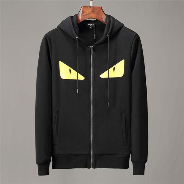 

men's fashion sweater solid color casual shirt autumn and winter new shirt slim mandarin young boy solid color hip hop hooded black swe