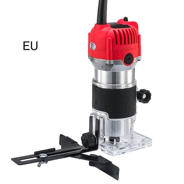 

multi-function woodworking electric trimmer cutter wood milling engraving slotting trimming machine router hot