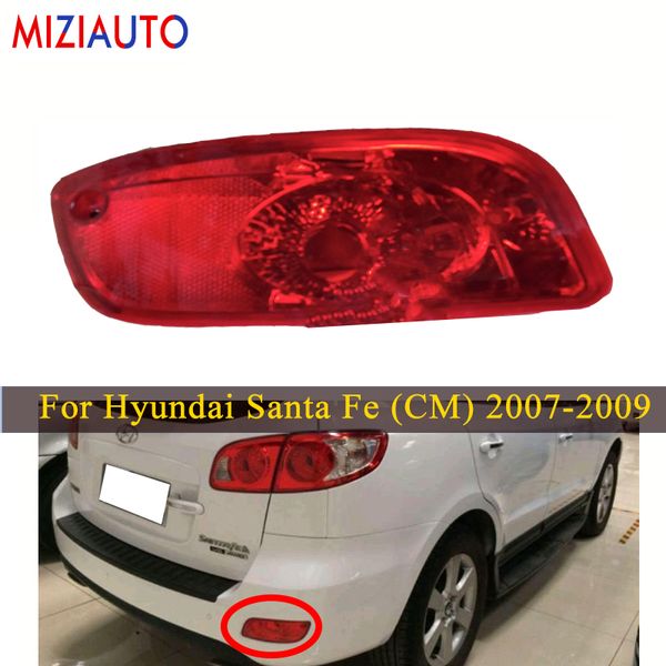 

for santa fe (cm) 2007 2008 2009 rear brake light all for car left/right bumper light tail slamp warning