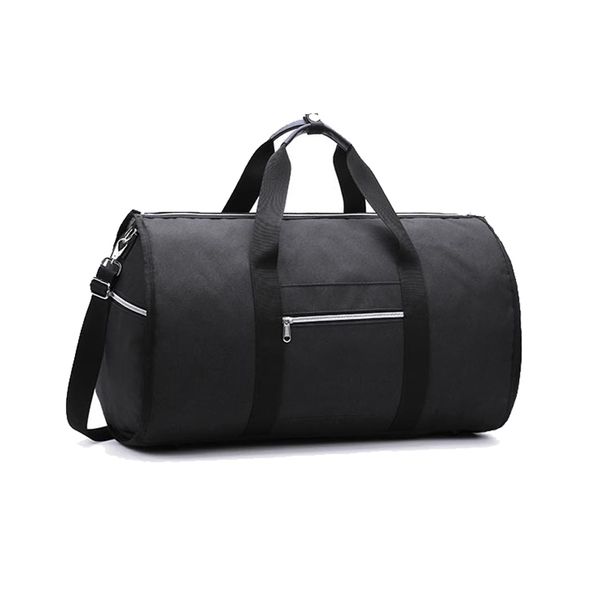 

convertible 2 in 1 garment bag with shoulder strap, luxury garment duffel bag for men women hanging suitcase suit travel bags bl