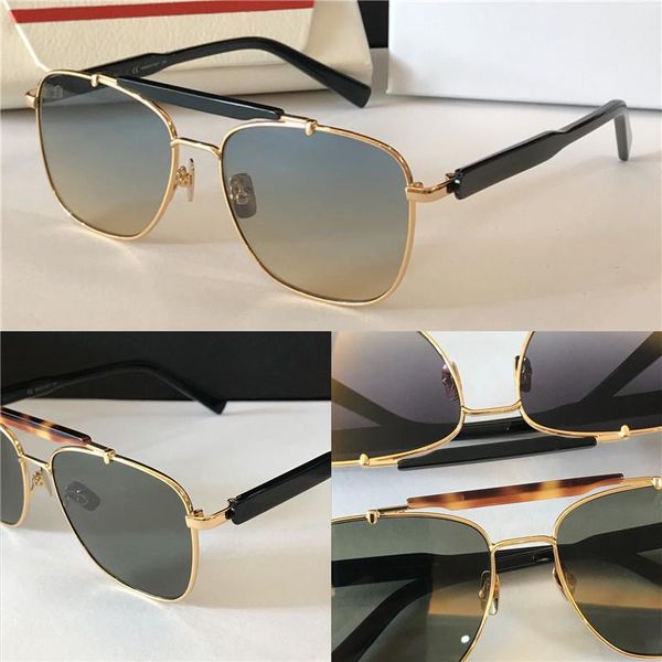 

новый дизайнер модные солнцезащитные очки пф1 металлическая квадратная рамка очки высокое качество популярные простой стиль уф 400 на открыт, White;black