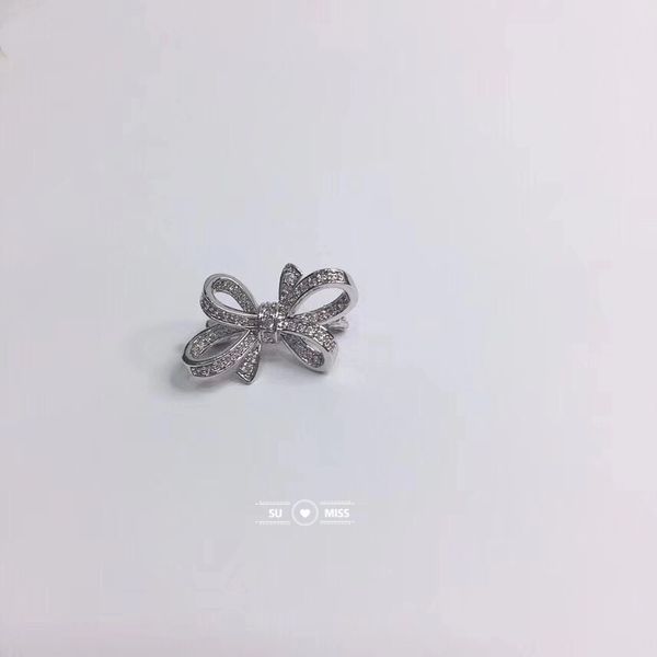 

fine bijouterie cz stone brooch small collar wedding bridal pin brooches wholesale hat decoration, Gray