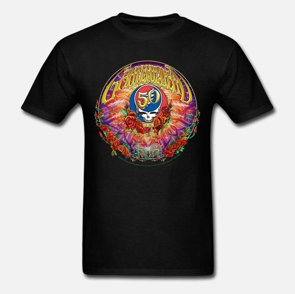 

смешные тенниски люди новизны тенниска grateful dead 50 года футболка, White;black