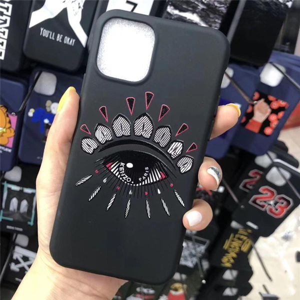 

роскошные дизайнерские глаза тигровая голова черный чехол для iphone 11 pro max 7 8 8plus xr x задняя крышка для apple iphone x xr xs max 7p