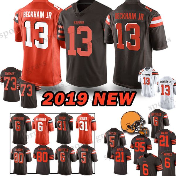 

13 odell beckham jr brown jer ey baker 6 mayfield denzel 21 ward jarvi 80 landry joe 73 thoma jer ey