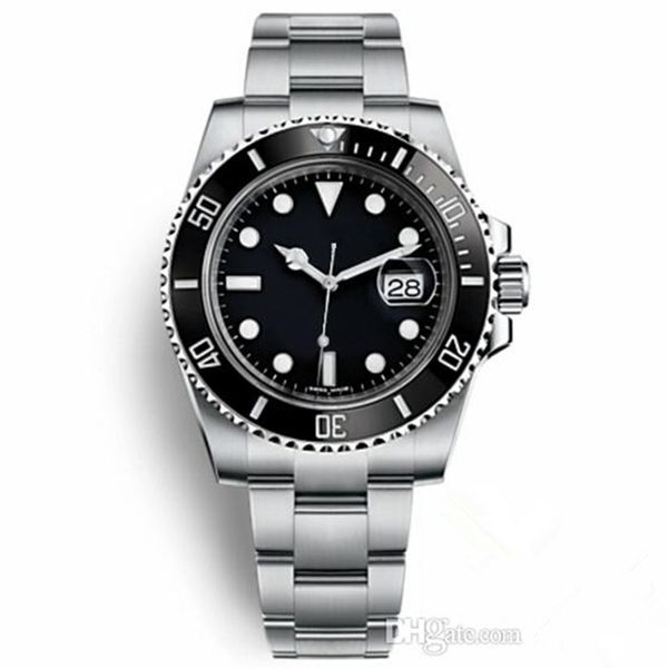 

Luxury movement watch 2813 automatic mechanical 116610 apphire gla ceramic bezel glidelock men men wri twatche de igner watche