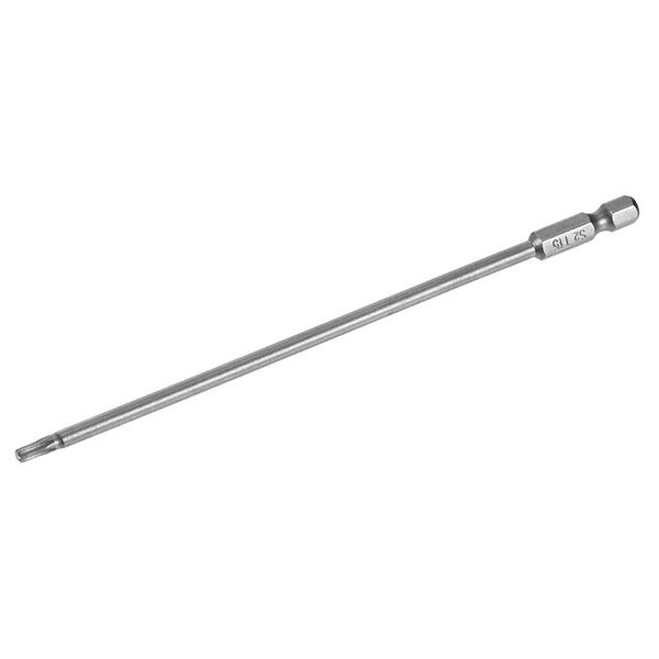 

uxcell t15 magnetic torx screwdriver bits, 1/4 inch hex shank 5.91-inch length s2 power tool