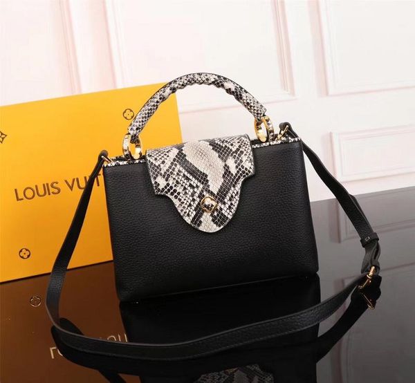 

l6 high-end french brand ladies fashion entertainment package classic charm exquisite fashion design party delivery m64105, Black;red