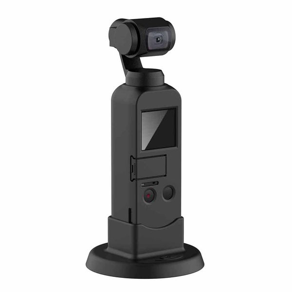 

handheld camera soft silicone protective case cover shockproof sleeve compatible with dji osmo pocket, with lens cap