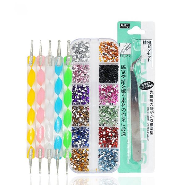 

xy fancy nail painting drawing dotting pen set nail art brush manicure tool