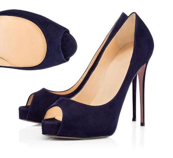 

red bottoms high heels spikes designer women shoes so kate styles fashion leather pointed toes pumps dress shoe sparkling 35-42, Black