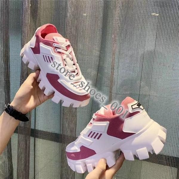 

xshfbcl new fashion designer shoes cloudbust thunder low outdoor mesh men women rubber sole shoes casual shoes size 36-45, Black