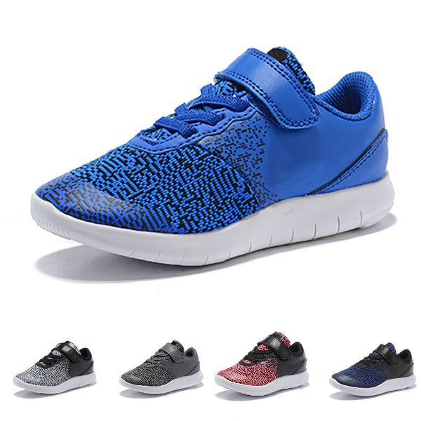 

новый стиль детский дизайн flex contact free run обувь учебные кроссовки детские кроссовки для девочек мальчики прогулка спорта повышает атл, Black