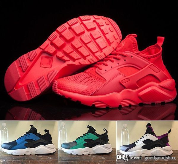 

sup 2018 air huarache 4.0 classical white black men women huaraches running shoes harache trainers sports huraches sneakers size eur 36-45