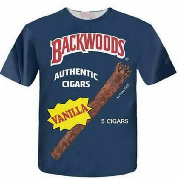 

backwoods t-shirts new fashion men women 3d character bw t-shirts t shirt 3d print tshirt t1fai1, White;black