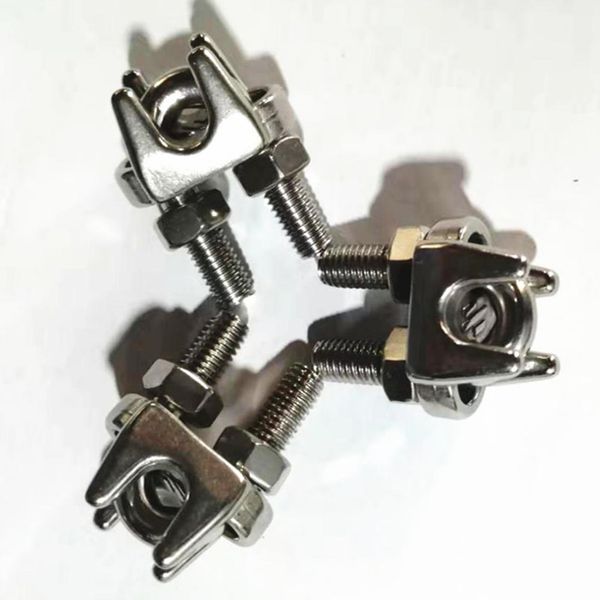 

304 stainless steel wire rope clip clamp saddle clips u fastener 16mm