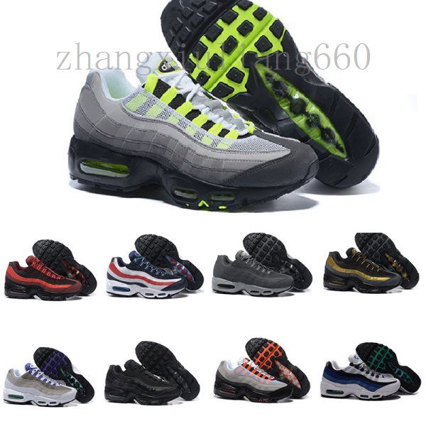 

men women air running shoes se og neon tt black red triple white aqua ultramarine mens trainer sport sneakers size 5.5-12 jj520, Black;brown