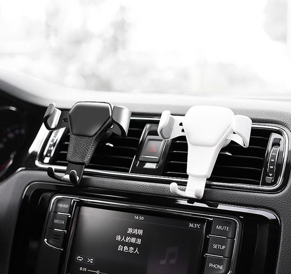 

car phone holder for phone in car air vent mount stand no magnetic mobile phone holder universal gravity smartphone samsung