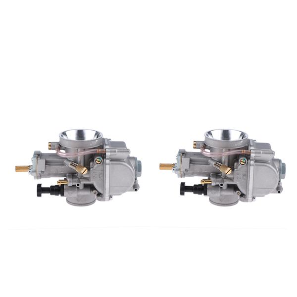 

2pieces motorcycle flat slide carburetor for keihin pwk carb power jet kit