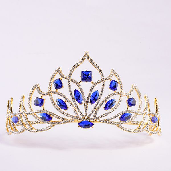 7 5 Cm Height Wedding Bridal Bride Crystal Rhinestone Queen Crown