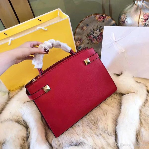 

fashion women large shoulder bag 10 colors pebbled leather handbags gold handware tote crossbody bucket bag satchel size 25/32cm
