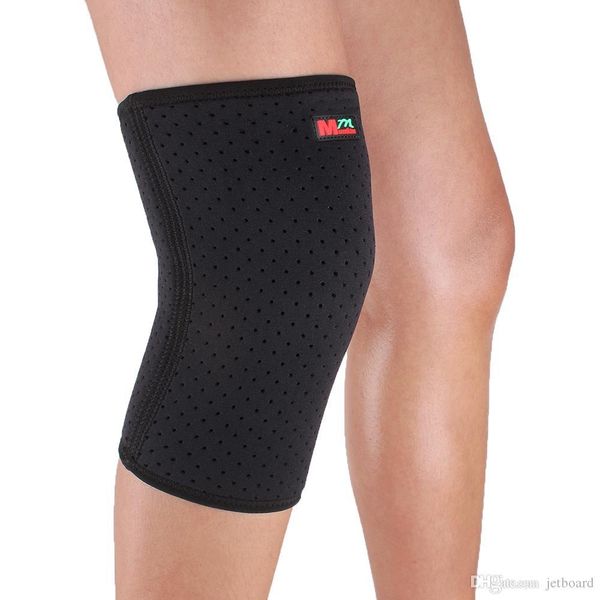 

75% синтетического каучука, 25% нейлон mumian b03 дышащий спорт knee guard protector - черный дышащий и износ комфортная, Black;gray
