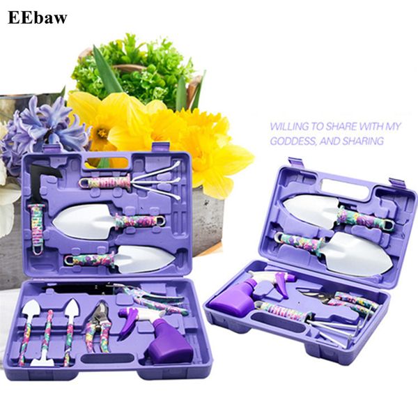 

garden tools set 5 /10 lightweight gardening tools kit non-slip handle grafting farming pruning shears scissor weeding digging