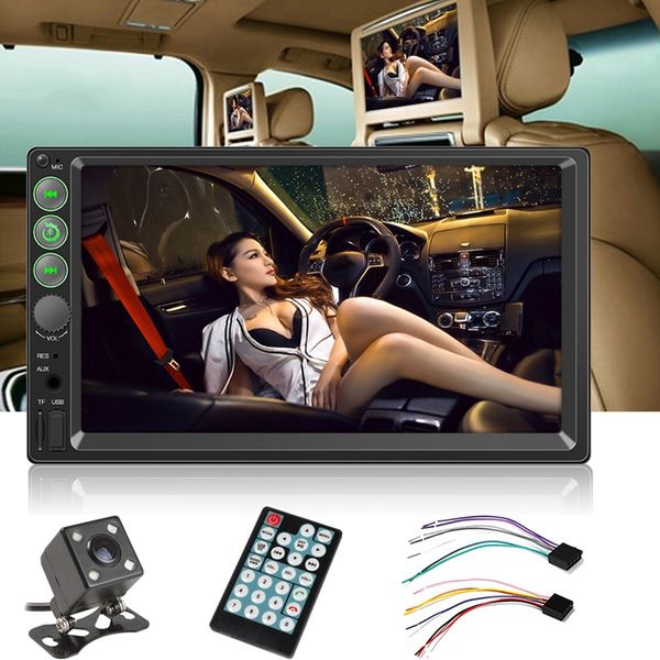 

car radio mp5 player 2din 7061 mirror link usb 7 inch press screen multimedia player mp5 with bluetooth fm/aux