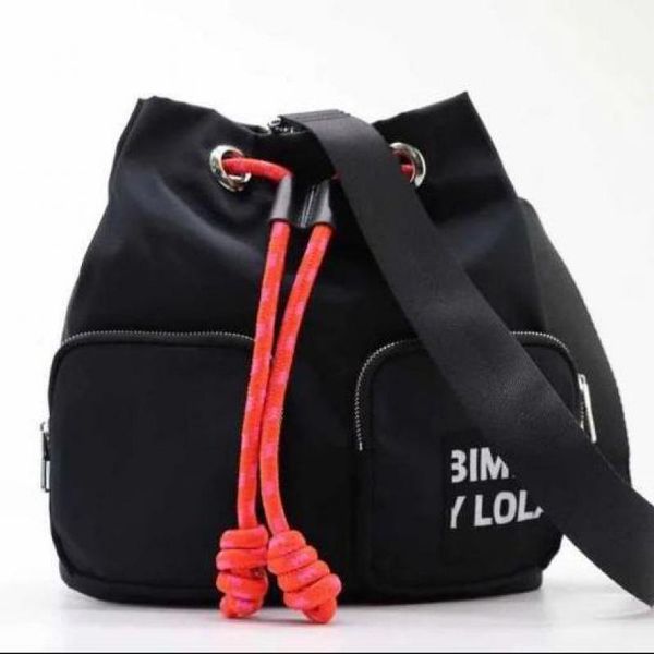 

2020 new ladies bucket bag bimbaylola handbag bimba y lola messenger bag large capacity handbag