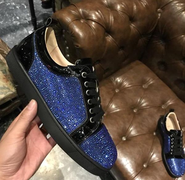 

New fa hion black pike hi neaker red bottom hoe women men trainer black canva lace up red ole wedding party hoe c1