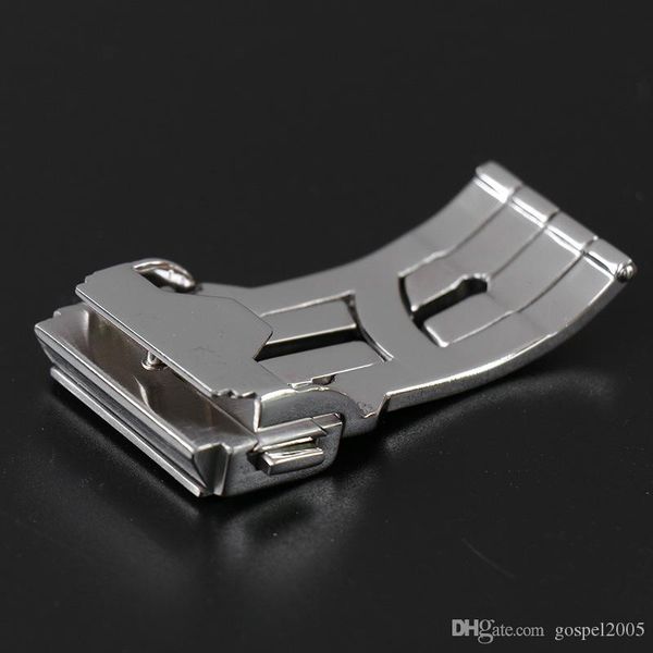 

2020 high-grade solid folding buckle butterfly buckle 20 22 24mm watch buckle clasp for watch pin buckles