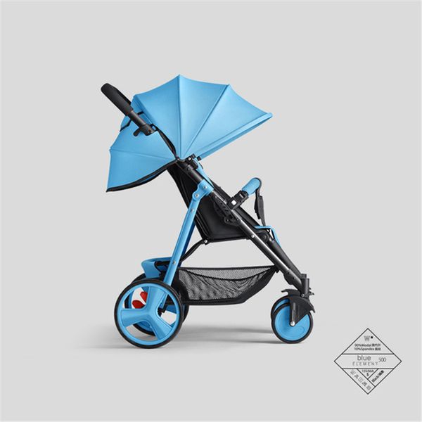 

high landscape stroller lightweight just 5.9kg foldable children's stroller shock proof, sitting and lying