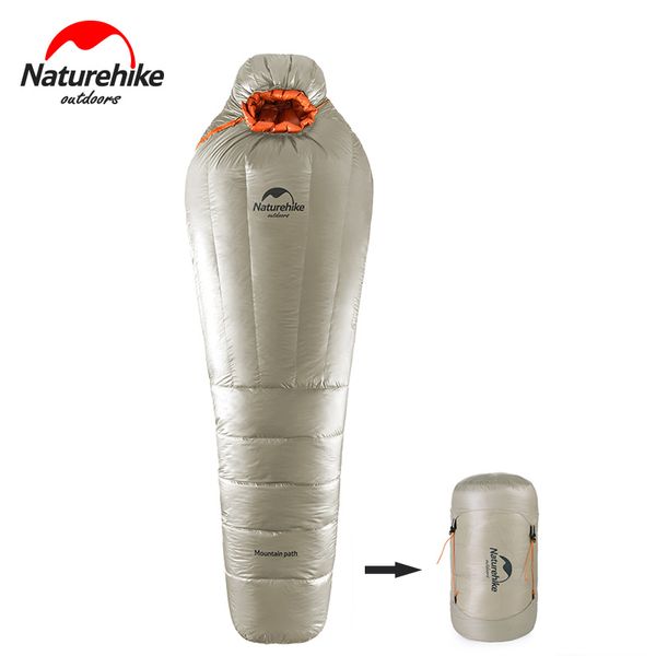 

naturehike 2017 new camping equipment mummy sleeping bag outdoor hiking ultralight compression sleep bags keep warm cold weather