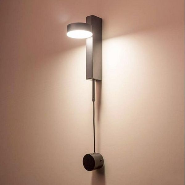 

nordic modern wall light luxury dimmable switch simple living room aisle corridor bedroom creative personality bedside wall lamp llfa