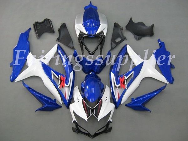 

новый (литье под давлением) abs обтекатель комплекты подходят для (suzuki gsxr 600-750) 2008 2009 2010 gsx-r600 r750 k8 обтекатели комплект