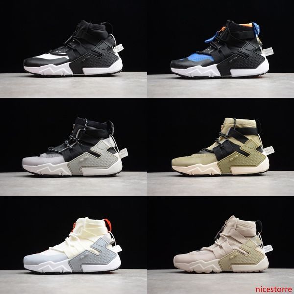 

fashion huarache 6 gripp sail qs men blue white black huaraches running shoes mens trainers x acronym outdoor sports sneakers
