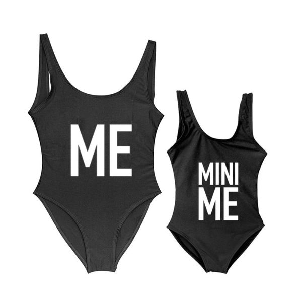 

new mother daughter swimsuits family matching clothes outfits me and mini me bikini mom baby girl swimwear one piece swimsuit