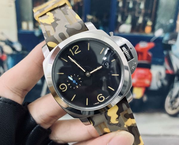 

men watches pam watch 44mm15mm automatic movement for man automatic wristwatches special edition wristwatches 2020 wholesale, Slivery;brown