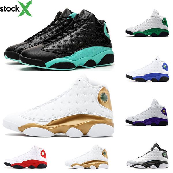 

2020 мужская баскетбольная обувь 13 остров зеленый выведенный счастливый зеленый баронс корт фиолетовый черный кот определяющие моменты 13s