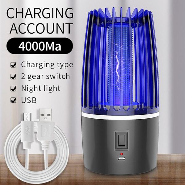 

electric mosquito killer lamp pcatalyst mute led uv light bug zapper insect trap for home ultraviolet anti-mosquito lamp