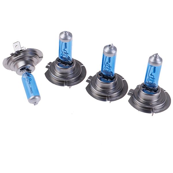 

2pcs/4pcs high power h7 100w 12v super bright white fog lights halogen bulb car headlights lamp car light source parking